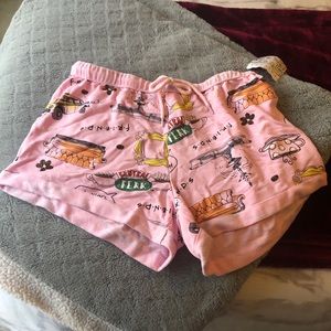 Friends pajama shorts